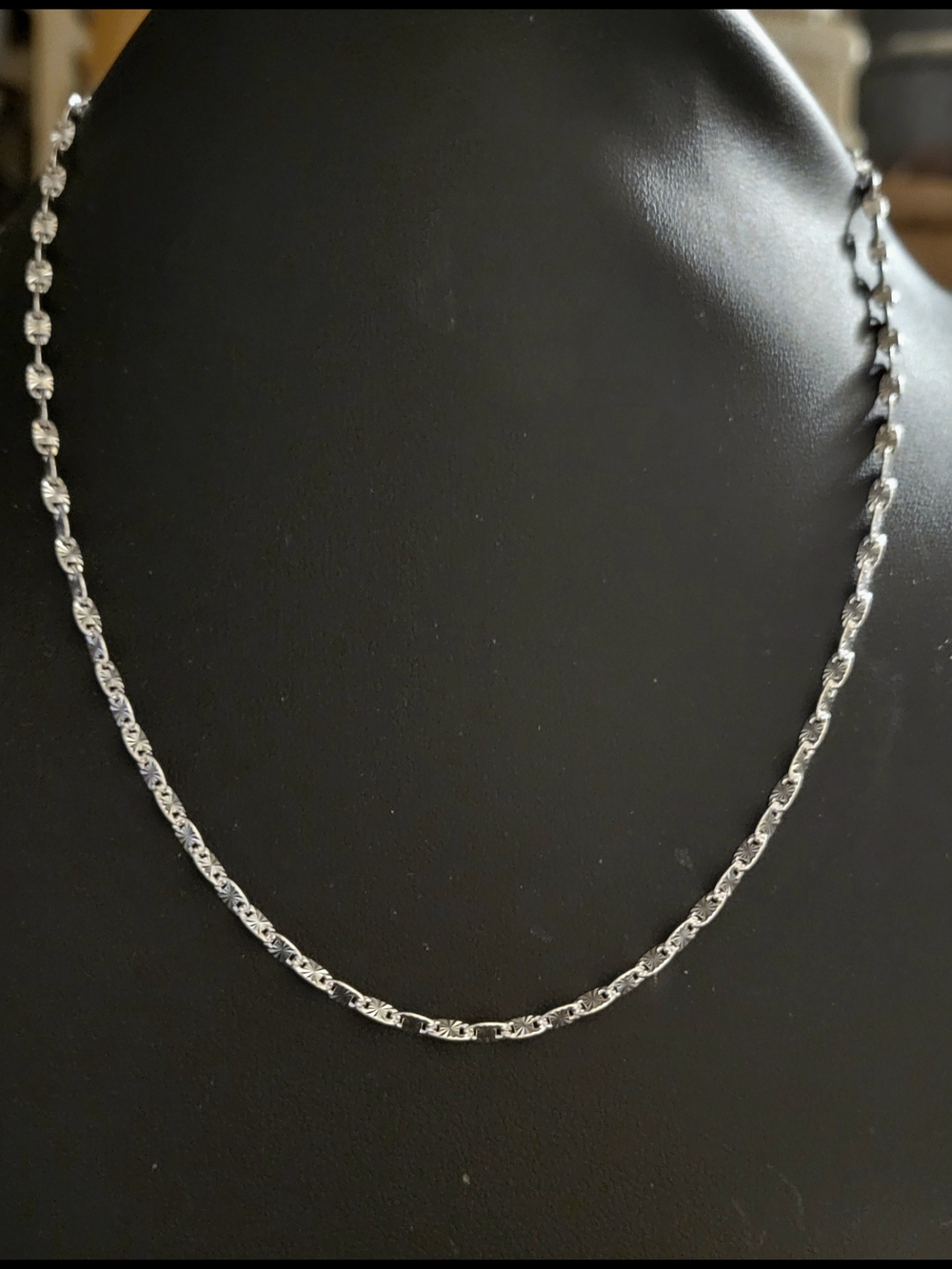 Sterling Silver Sunburst Valentino 16" Necklace - Sterling Silver
